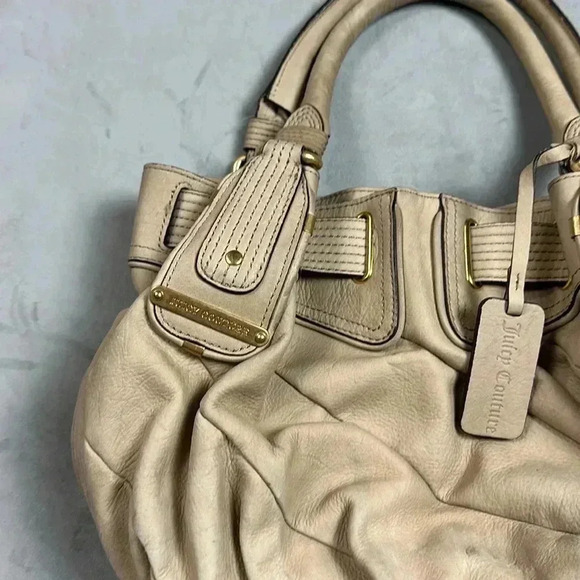 Juicy Couture Purse Tan Leather - Picture 2 of 14
